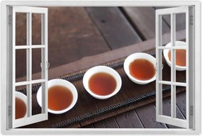 Poszterek 120x80 Tea japán módra