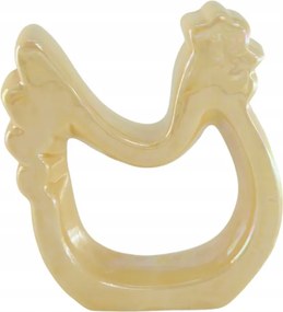 Saco Krémes kerámia tyúk