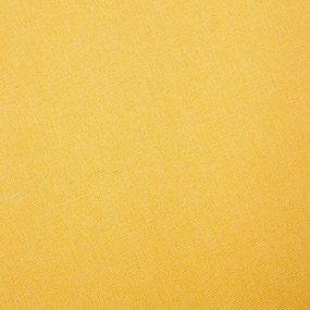 2-részes sárga szövet kanapészett