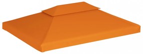 narancssárga csere pavilon ponyvatető 310 g/m² 3 x 4 m