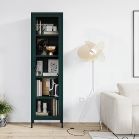 LUIGI vitrin, 500 x 1800 x 350 mm, Modern: palackzöld