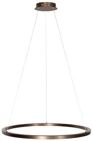 Függőlámpa bronz 80 cm LED-del, 3 lépésben dimmelhető - Girello