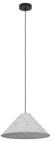 Eglo 43984 - Csillár zsinóron ALSAGER 1xE27/40W/230V szürke