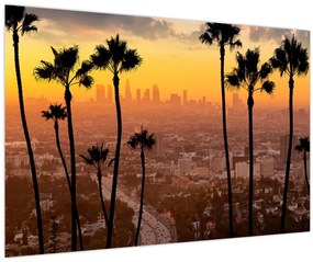 Kép - Los Angeles panorámája (90x60 cm)