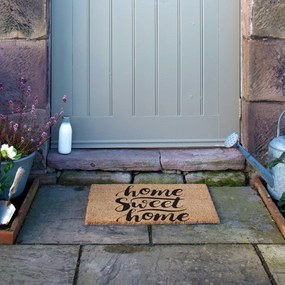 Kókuszrost lábtörlő 40x60 cm Home Sweet Home – Artsy Doormats