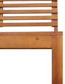 Kerti pad 100x50x91 cm Tömör akácfa