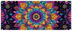Kép - Kaleidoszkópos mandala (120x50 cm)