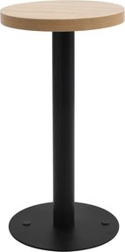 vidaXL világosbarna MDF bisztróasztal 40 cm