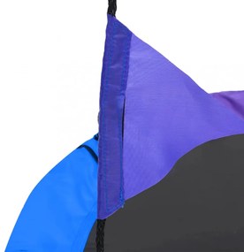szivárványhinta zászlókkal 100 cm