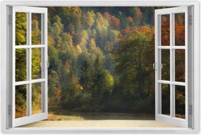 Poszterek 120x80 Erdei táj Kilátás