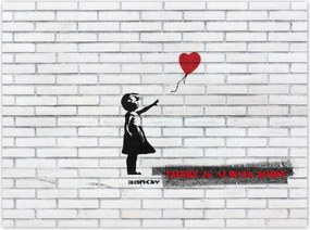 Poszterek 135x100 Theres always hope Banksy