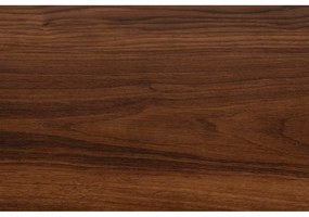 Barna TV-állvány diófa dekorral 120x50x40 cm Stripes – White Label