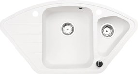 Gránit Mosogató Merkúr sarok mosogató másfélkamrás sarok