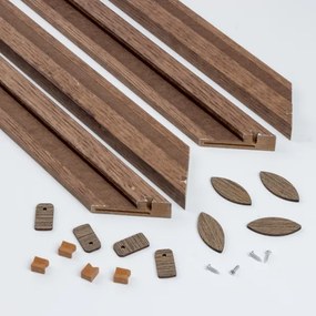 Eglo POZZALLO LED 21W 230V 2700-6500K sötétbarna panel távirányítóval