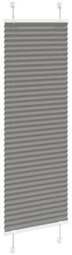 pliszírozott redőny antracit 50x150 cm szövetszélesség 49,4 cm