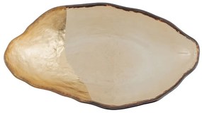 Üveg dekoratív tál 13x23 cm – Ixia