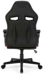 Gamer szék SENSE7 Knight, fekete és piros