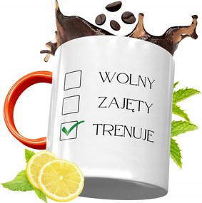 Narancssárga Bögre Edzőnek Ajándék fényképes nyomattal