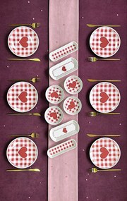 Love 14 - Pink, White