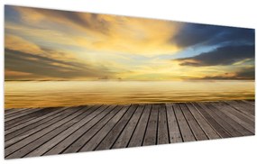 Kép - Kilátással rendelkező móló (120x50 cm)