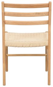 Natúr színű étkezőszék szett 2 db-os Harlan – Rowico