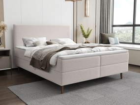 Egyszemélyes ágy 120 cm Napoli Bonell (fehér) (ágyráccsal, tárolóhellyel). Akció -16%. 1082437