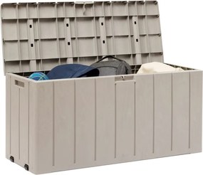 BRAVO Garden Műanyag tároló doboz 270 L  világosszürke