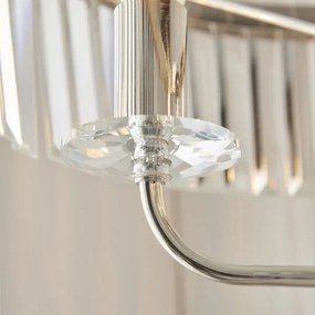 Endon 108103 - Állólámpa CHESTERFIELD 3xE14/6W/230V fényezett króm