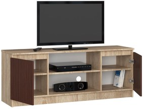 TV asztal Dariel  (szonoma tölgy + wenge). Akció -12%. 1069395