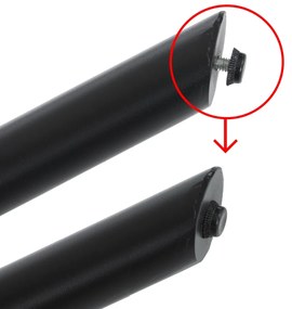 Étkezőszék-készlet visszahúzható mechanizmussalDCH-W1117 LAN2, 2 db