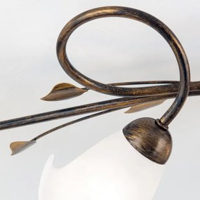 Orion DL 7-789/5 - Felületre szerelhető csillár  SISI 5xE14/40W/230V bronz/patinás