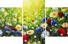 Vadvirágok képe (90x60 cm)