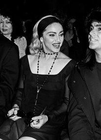 Fotográfia Madonna at the Gaultier show with Steven Meisel, October 1990, Huré, Jean-Luce