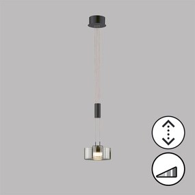 Fischer & Honsel modern függeszték lavin bézs fekete szürke fhl61094
