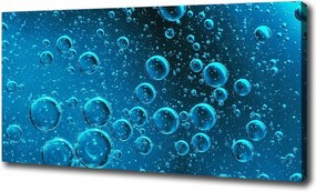 Vászonkép Buborékok a víz alatt 120x60 cm