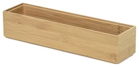 Szervező Compactor Bamboo Box, 30 x 7,5 x 6,35 cm, natúr fa
