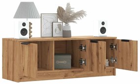 TV szekrény Artisan tölgy 102x35x36,5 cm Műanyag fa
