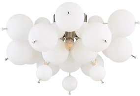 Globo 15633DO - Felületre szerelhető csillár UDO 3xE14/25W/230V átm. 55 cm fehér