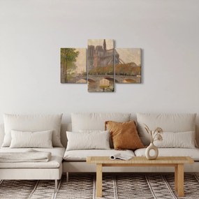 Kép - Robert William Vonnoh, Notre Dame de Paris, reprodukciók (90x60 cm)