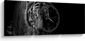 Egy vadtigris képe (órával) (90x30 cm)