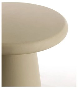 Bézs kerek dohányzóasztal ø 60 cm Kulona – Light &amp; Living