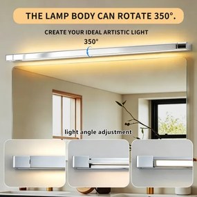 BRILAGI - LED fürdőszobai tükörvilágítás AQUA LINE LED/36W/230V 120 cm IP44 fényes króm