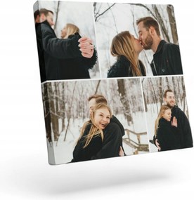 Fotó-vászonkép Az Ön fotója 90x90 Kollázs Varázsló Minták 4 Fotó