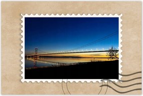 Poszterek 120x80 Éjszakai híd fotó