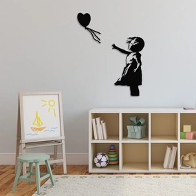 Banksy fém fali dekoráció, 105×85 cm – TR891TNL2304