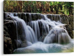Kép - Vízesések kaszkádjai (70x50 cm)