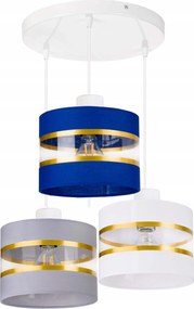 Függőlámpa Túlnyúló mennyezeti csillár Lámpabúra 3xE27