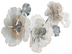 Flowery fém fali dekoráció, 119 x 60 cm - Mauro Ferretti