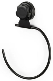 Bestlock Black Belt And Towel Support fekete öntapadós fali kéztörlőtartó - Compactor