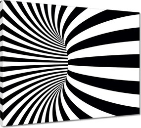 Vászonkép 50x40 Absztrakt fekete-fehér